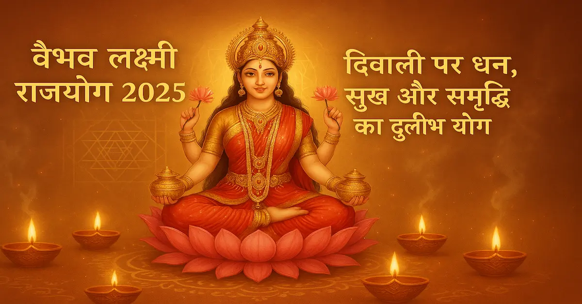 Vaibhav Lakshmi Rajyog 2025