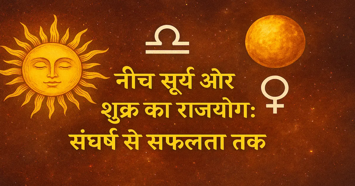 Neecha Surya Shukra Rajyog Effects