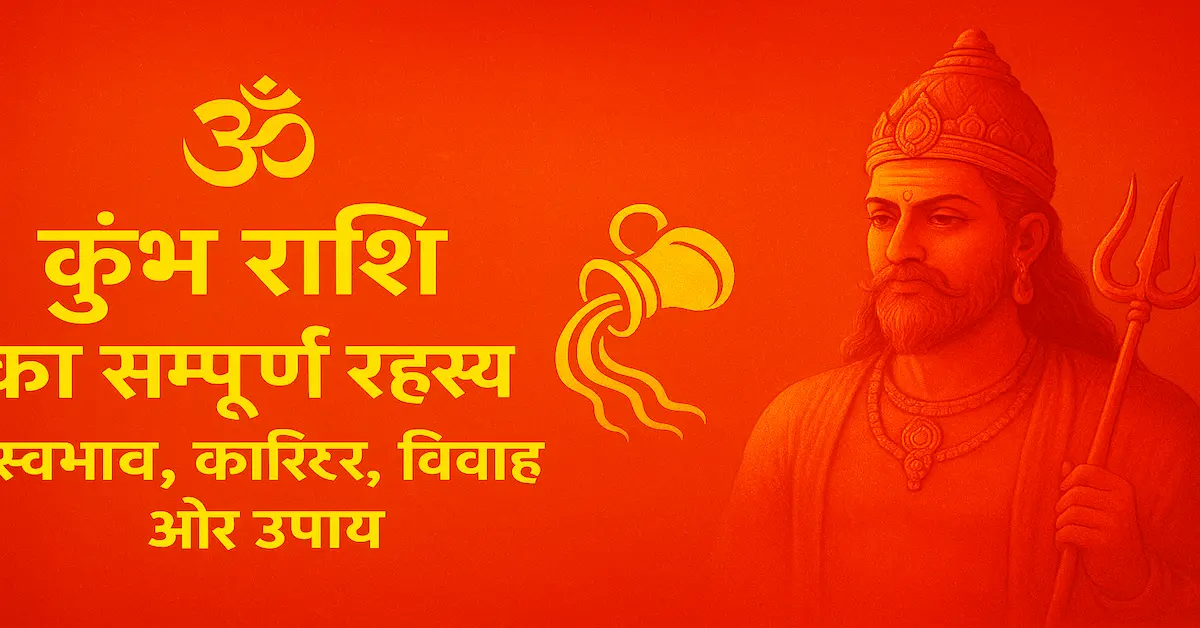 Kumbh Rashi Ka Sampurn Rahasya Swabhav