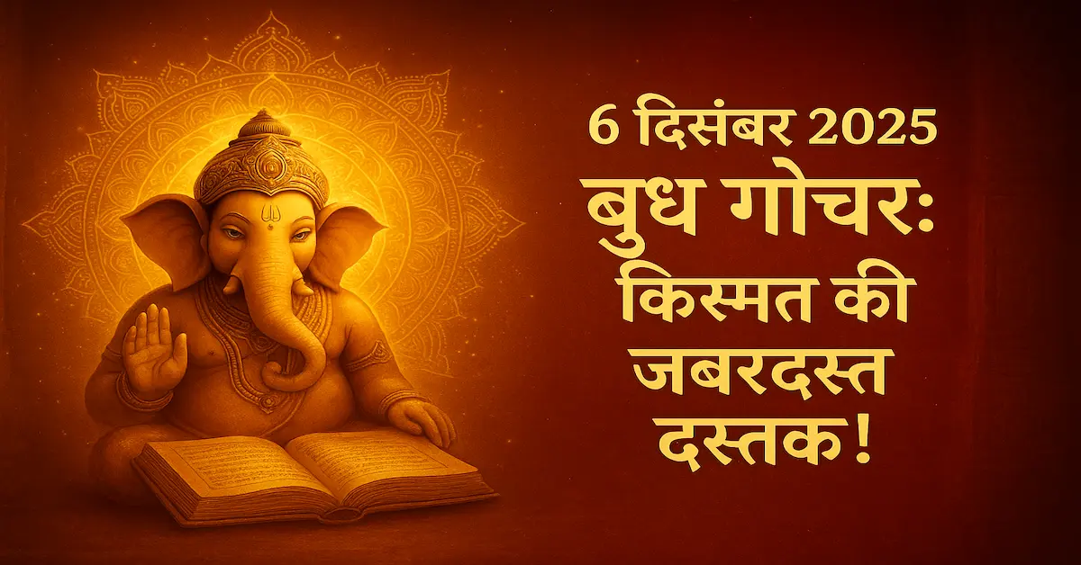 Budh Gochar December 2025 4 Lucky Rashiyan