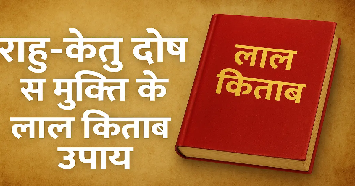 Rahu Ketu Lal Kitab Upay