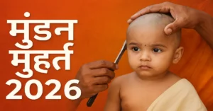Mundan Muhurat 2026