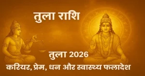 Tula Rashi January 2026 Rashifal