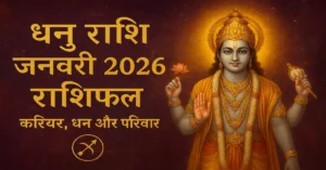 Dhanu Rashi January 2026 Rashifal