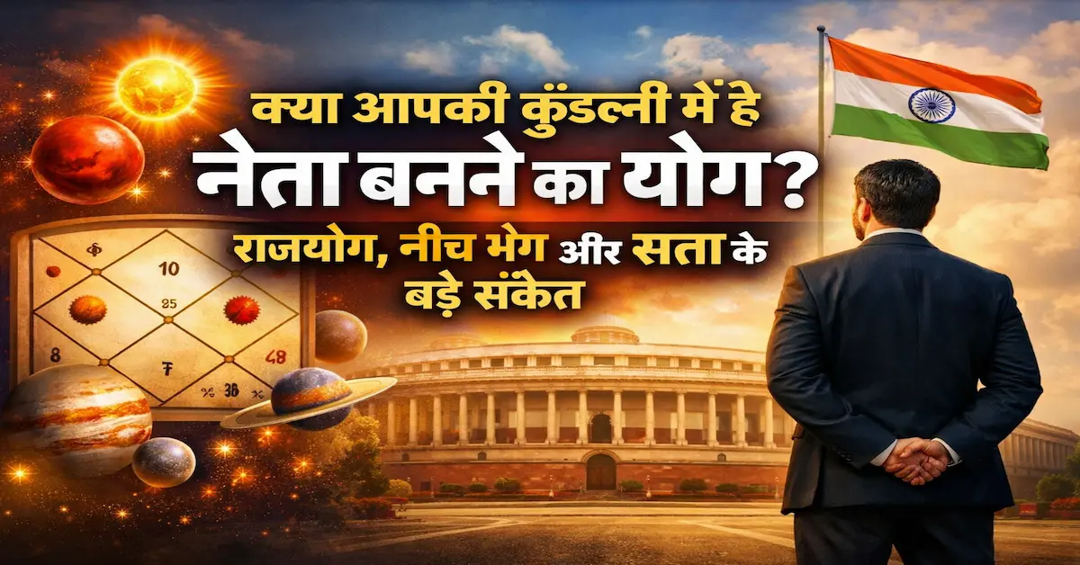 Neta Banne Ke Jyotish Yog