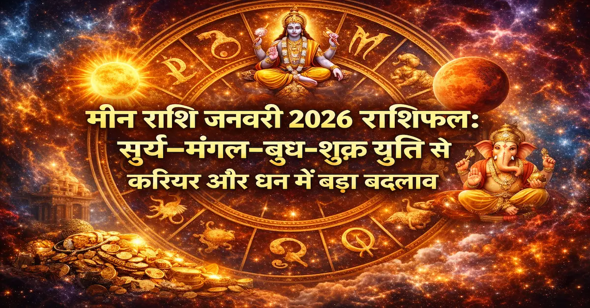 Meen Rashi January 2026 Rashifal