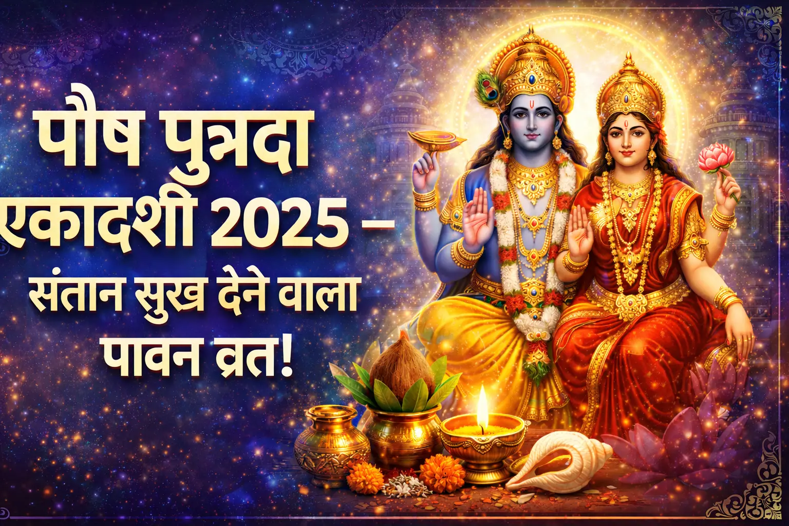 Paush Putrada Ekadashi 2025 Muhurat Puja Vidhi