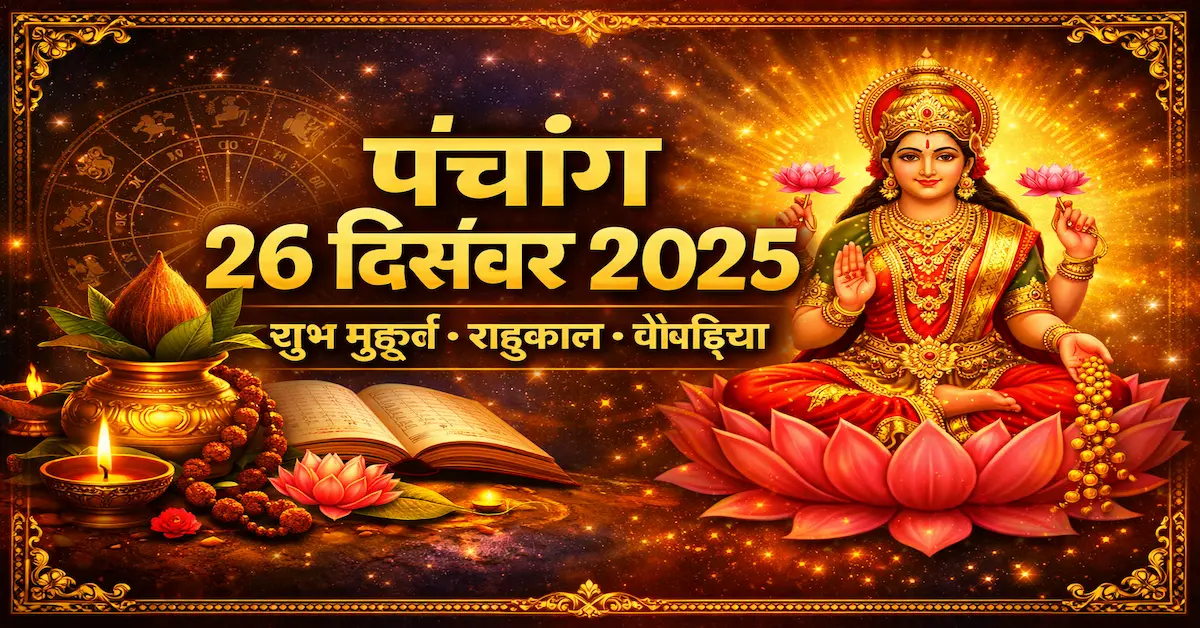 26 December 2025 Panchang