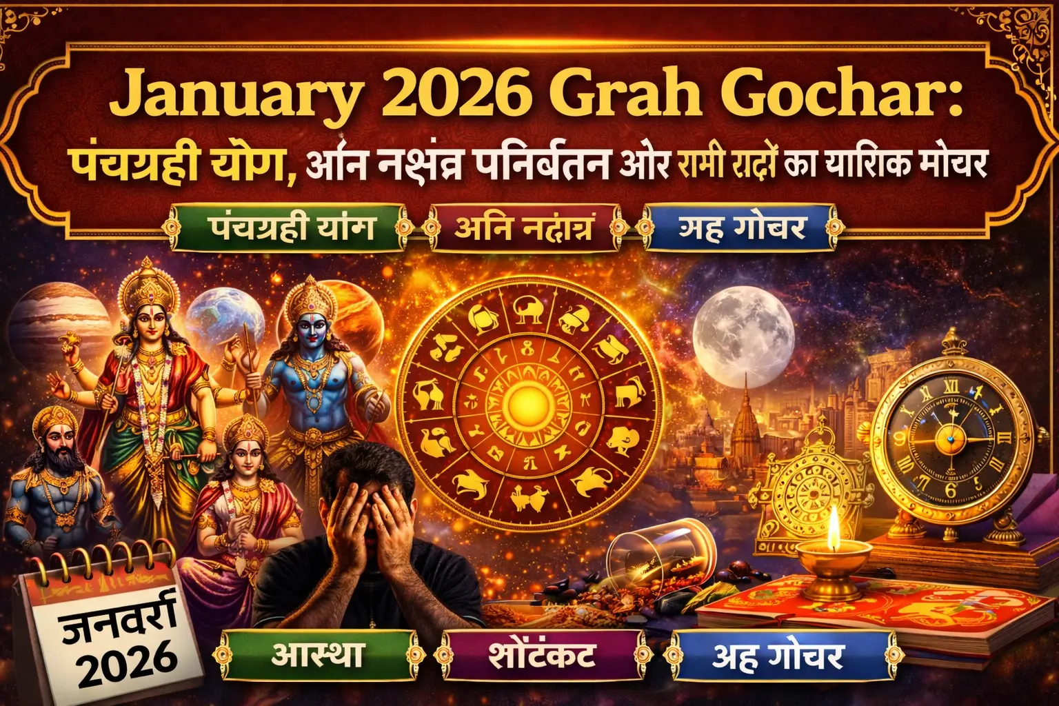 January 2026 Grah Gochar