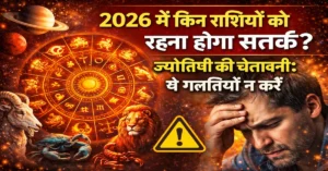 2026 Rashiyon Par Sankat Jyotishi Chetavani