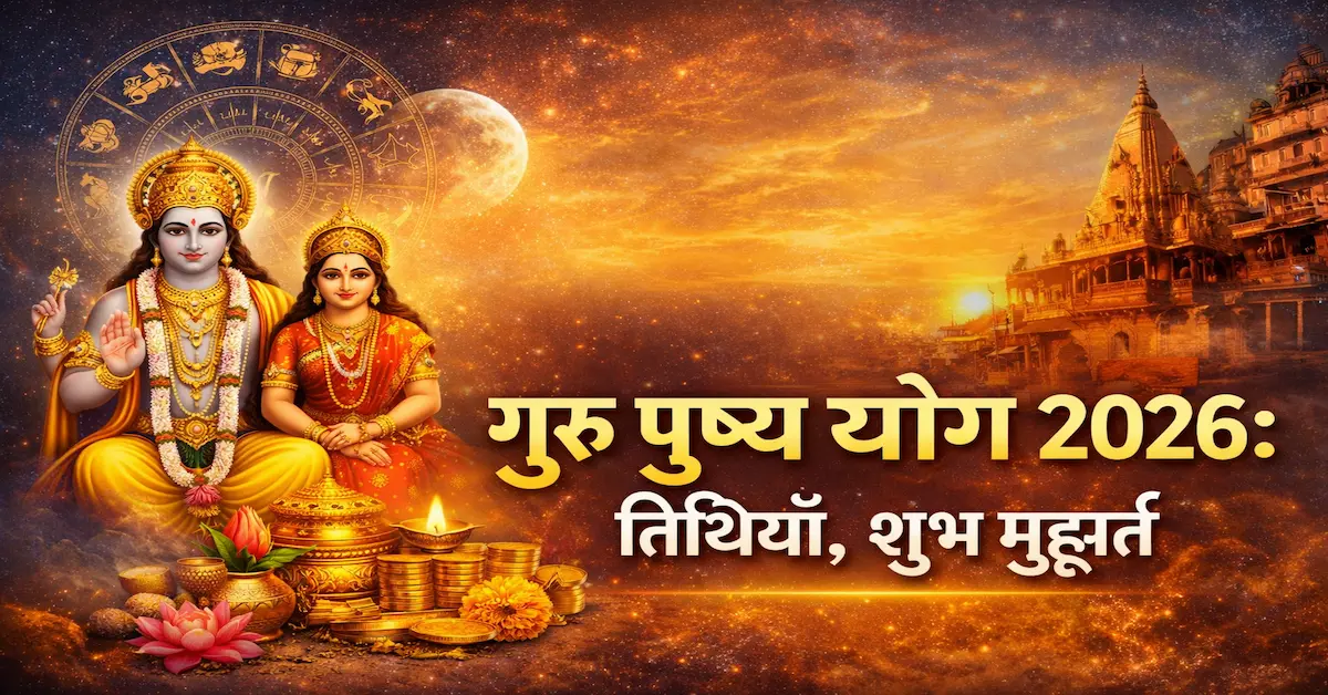 Guru Pushya Yog 2026 Tithi Muhurat