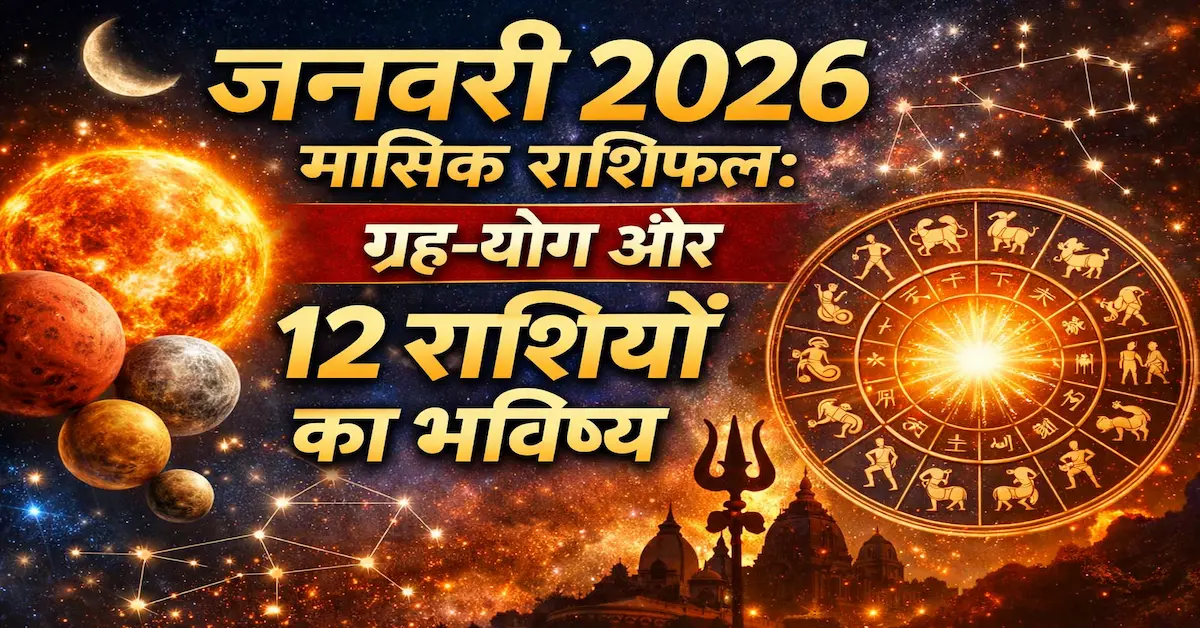 January 2026 Masik Rashifal Grah Gochar