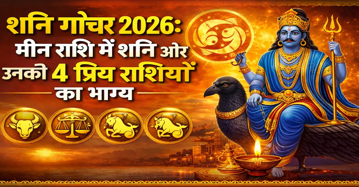 Shani Gochar 2026 Meen Rashi