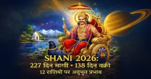 Shani 2026 Margi Vakri Fal