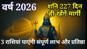 Shani Margi 2026