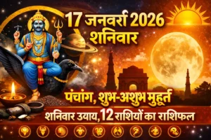 17 January 2026 Panchang Shaniwar Upay Rashifal