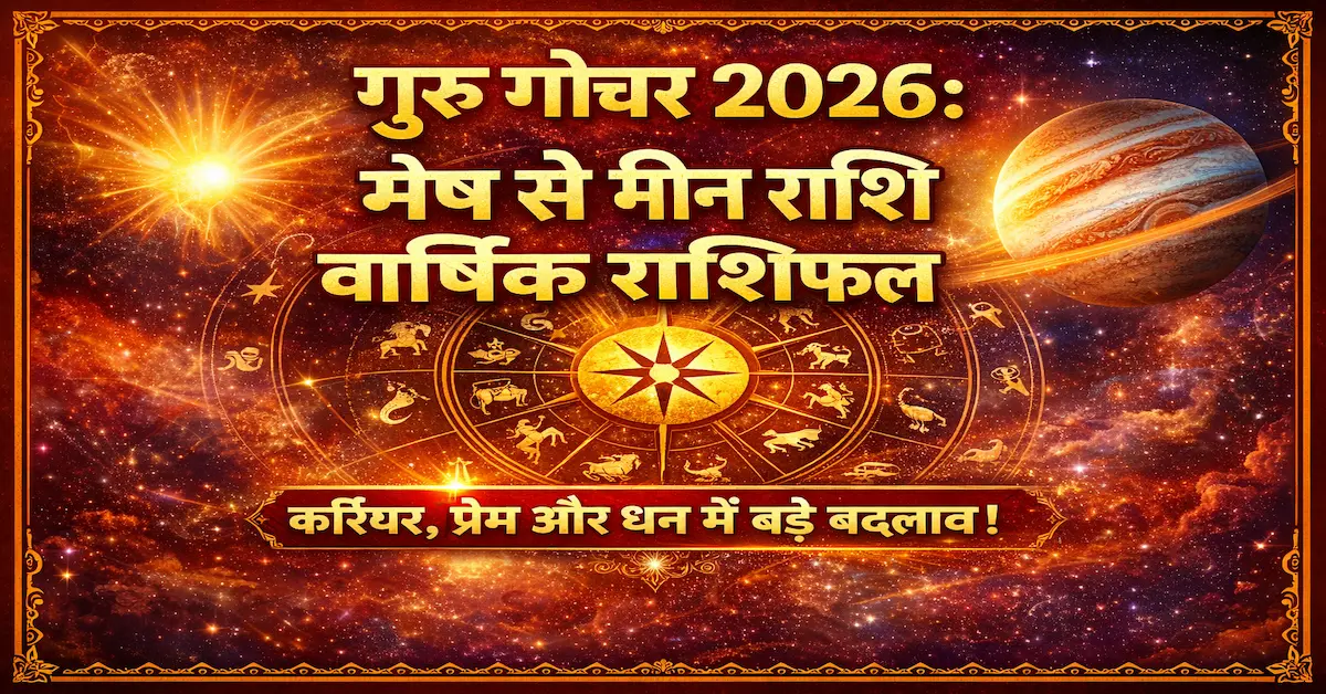 Guru Gochar 2026 Mesh Se Meen Rashi Prabhav