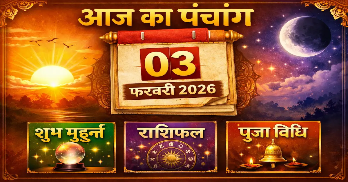 Panchang 03 February 2026 Rahukal Shubh Muhurt