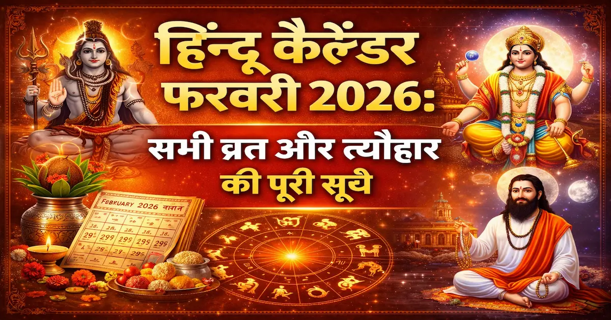 Hindu Calendar February 2026 Vrat Tyohar