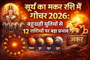 Surya Gochar Makar Rashi 2026