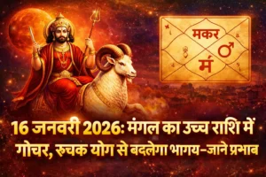 Mangal Gochar Ruchak Yog Prabhav