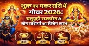 Shukra Makar Rashi Gochar 2026