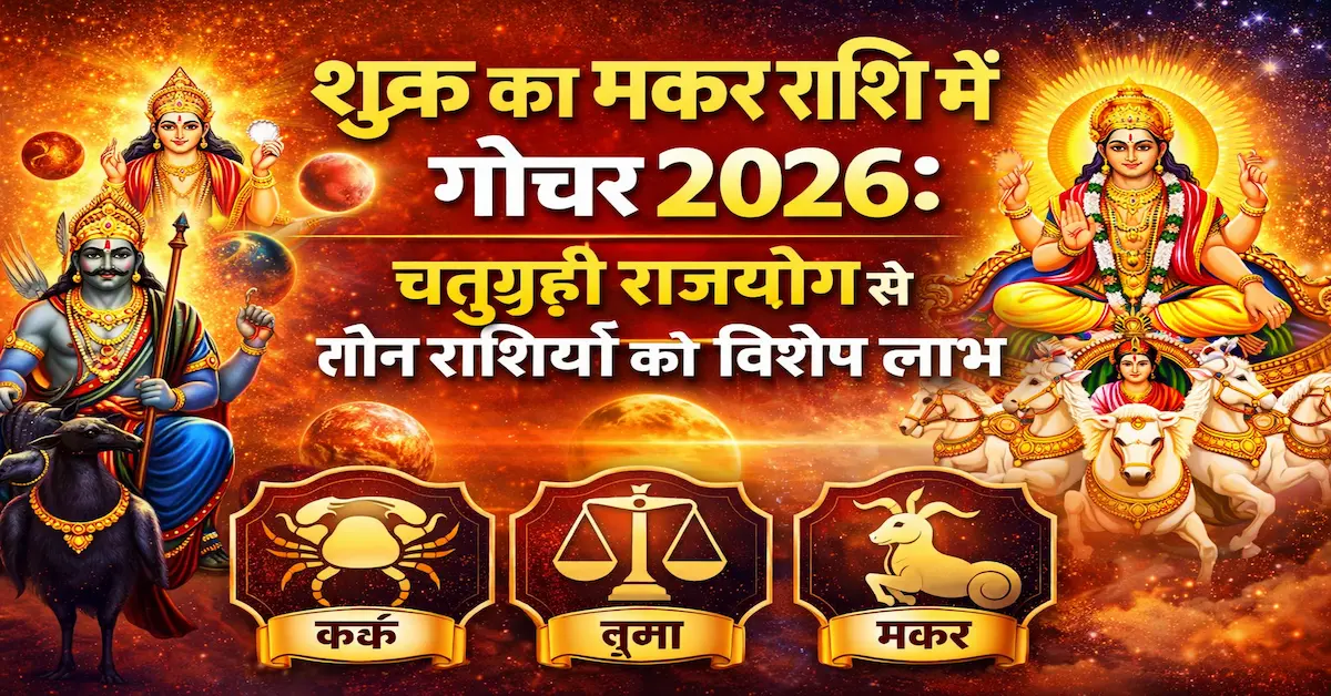 Shukra Makar Rashi Gochar 2026