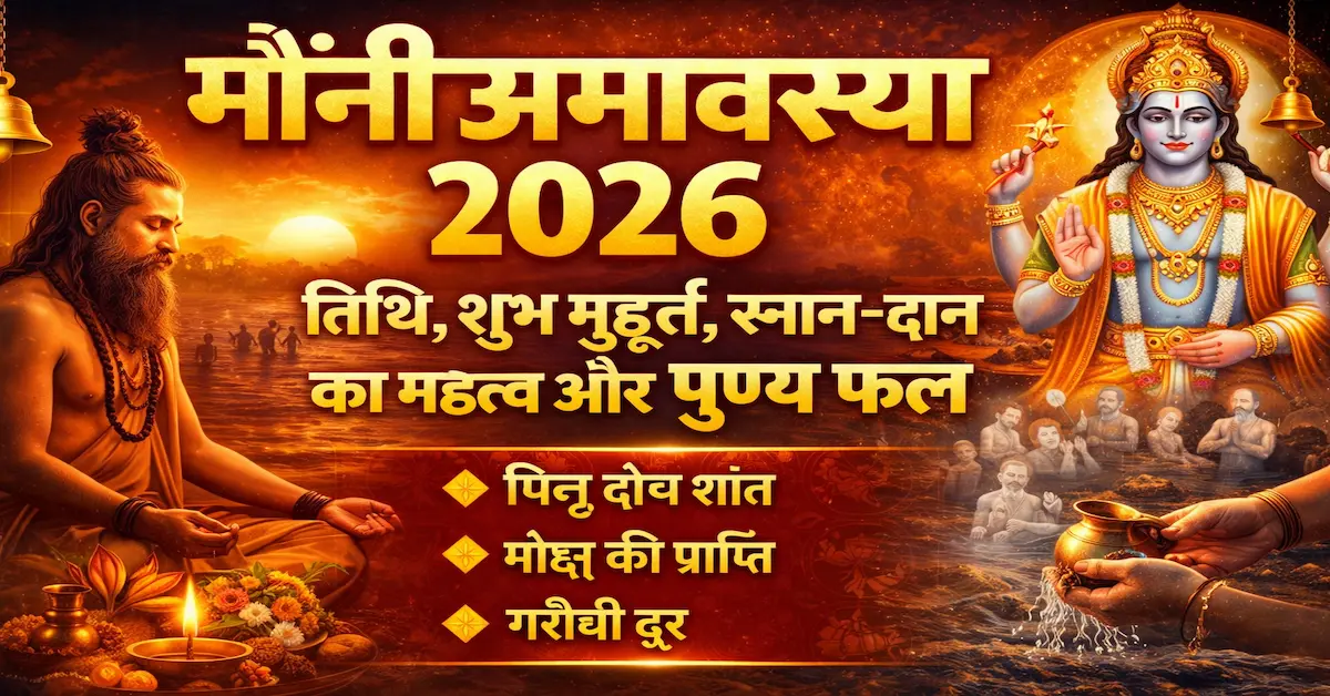 Mauni Amavasya 2026 Shubh Muhurat