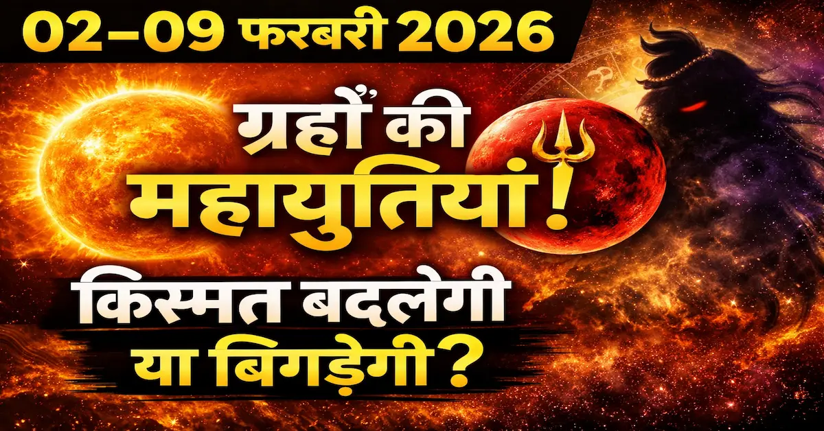 Weekly Horoscope 02-09 February 2026 Hindi