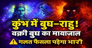 Budh Rahu Yuti Kumbh Rashi 2026